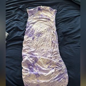 Purple tub top dress.